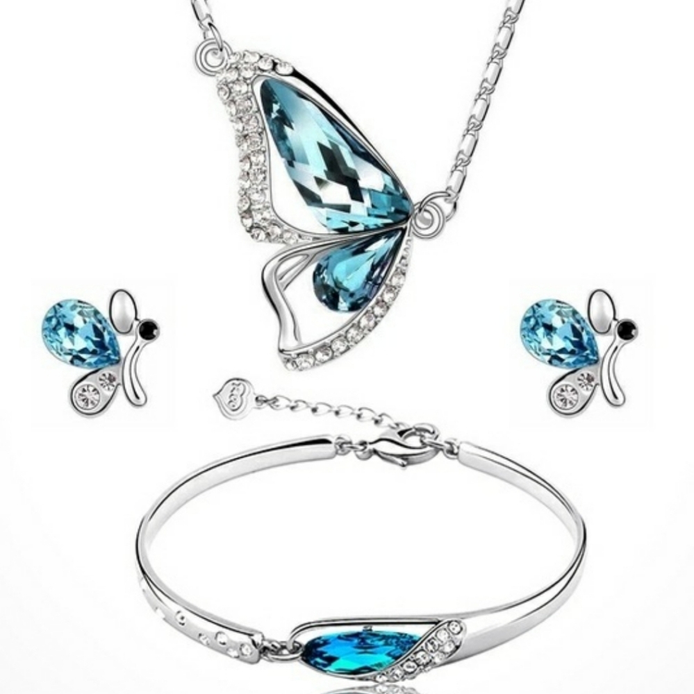 ☆ONLY 2 LEFT☆Butterfly jewelry set